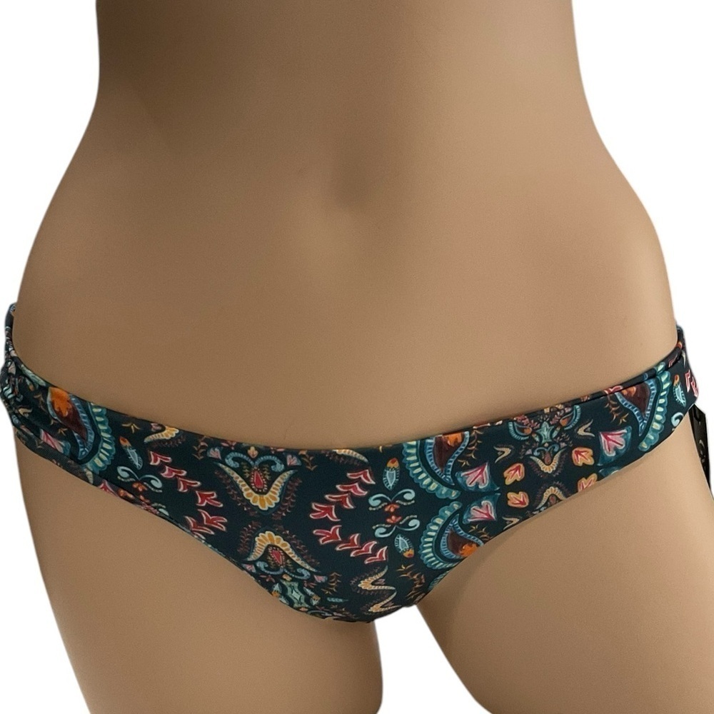 Gypsy 05 Triangle Women's Multicolor Paisley Bikini Bottom